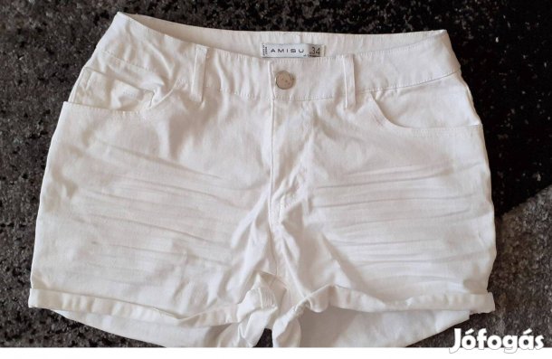 Fehér Amisu short S