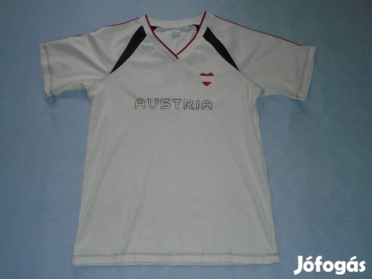 Fehér Austria póló 13-14 évesre (méret 164)
