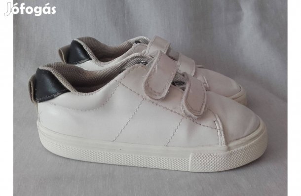 Fehér H&M-es gyermekcipő, EU 23, BTH: 14 cm