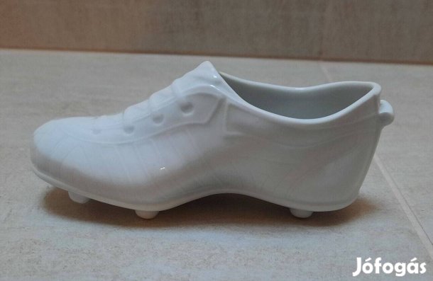 Fehér Herendi porcelán foci cipő eladó!