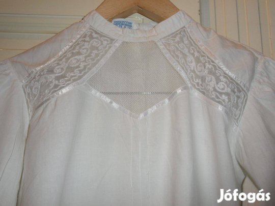 Fehér Indiai női blúz, felső ( M-es )