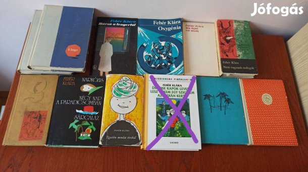 Fehér Klára könyvcsomag / 12 db könyv