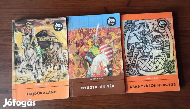 Fehér Tibor delfin könyvcsomag / 3 db könyv