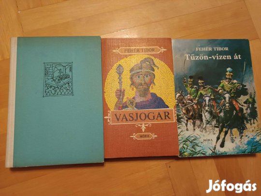 Fehér Tibor könyvcsomag / 3 db könyv