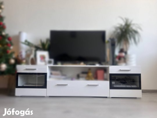 Fehér Tv állvány