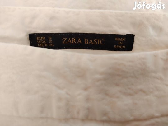 Fehér Zara nadrág