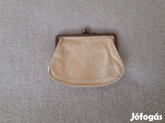 Fehér, antik, szarvasbőr pénztárca