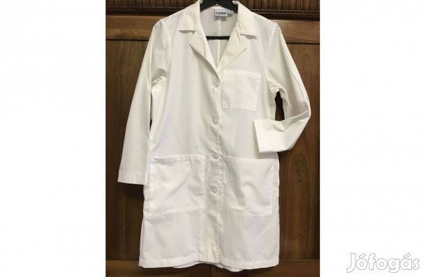 Fehér, női munkaköpeny. 2-es méret (38-40) Landau