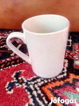 Fehér bögre 2,5dl Új