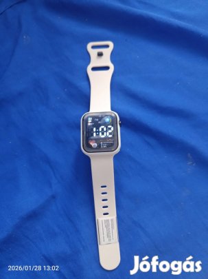 Fehér digitális óra