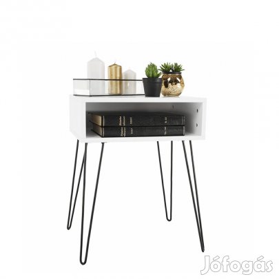 Fehér éjjeliszekrény 0000275065