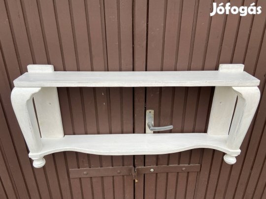 Fehér fali polc