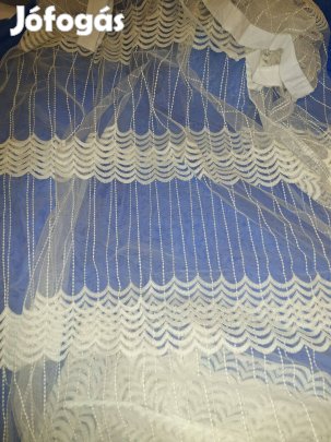 Fehér függöny( H: 247 / SZ: 288 )