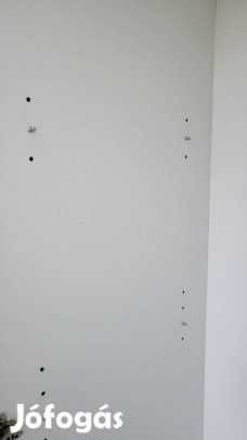 Fehér gardrób szekrény