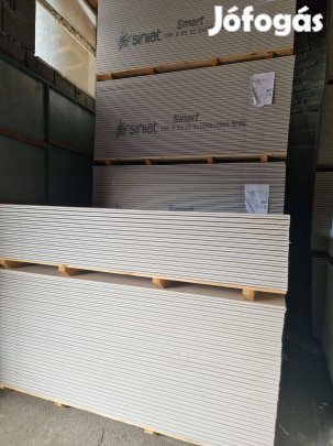 Fehér gipszkarton lapok