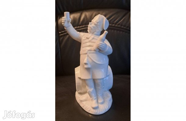 Fehér herendi tokaji borivó porcelán