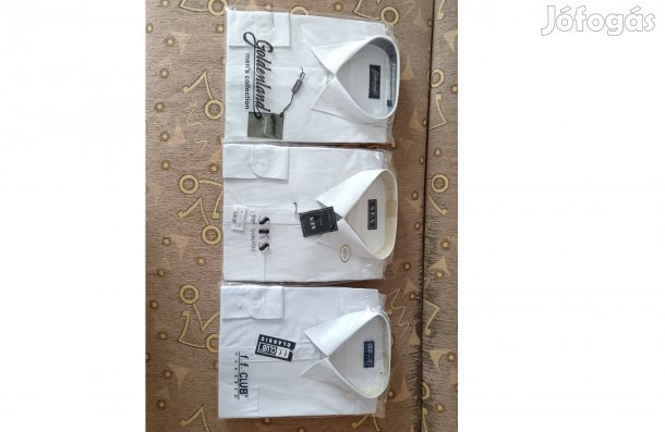 Fehér hosszú ujjú férfiingek