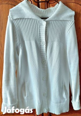 Fehér kardigán