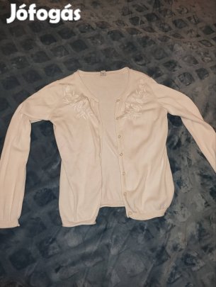 Fehér kardigán 