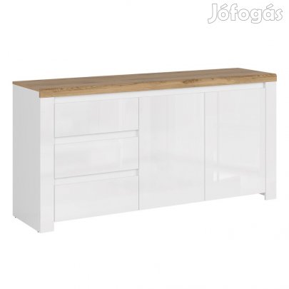 Fehér magasfényű komód 0000352380