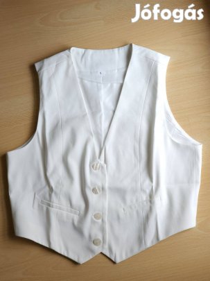 Fehér mellény hölgyeknek (vagy uraknak)