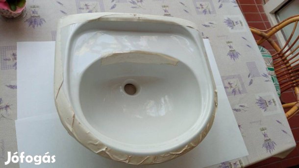 Fehér mosdó 50x45,5 cm nem használt 4000 Ft