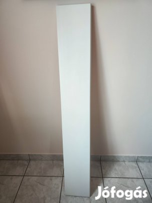 Fehér műanyag ablakpárkány - beltéri/kültéri (Új)