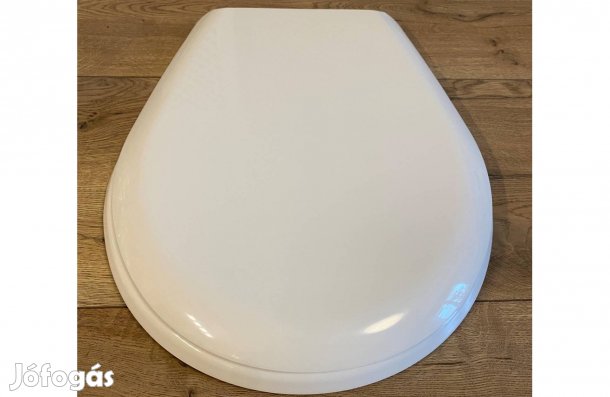 Fehér műanyag wc ülőke (új)