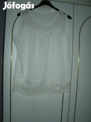 Fehér nagyméretű blúz Fehér nagyméretű Blúz újszerű,