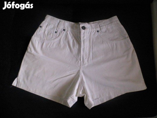 Fehér női rövidnadrág! Beleírt méret: 31 Derékbő