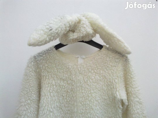Fehér nyuszi, nyúl jelmez tappancsokkal iskolásoknak eladó