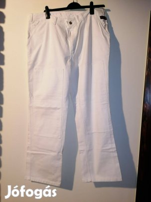 Fehér oldalzsebes nadrág