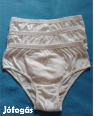 Fehér pamut férfi alsó, alsónadrág, fehérnemű
