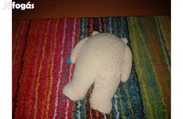 Fehér plüss mackó