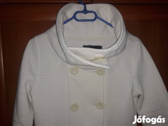 Fehér polár 38-as női kabát