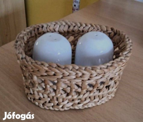 Fehér porcelán Rosenthal bianchi asztali szervíz, eredeti dobozában