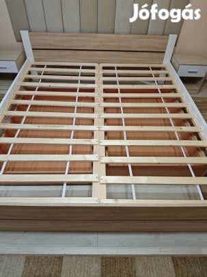 Fehér sonoma tölgy francia ágy