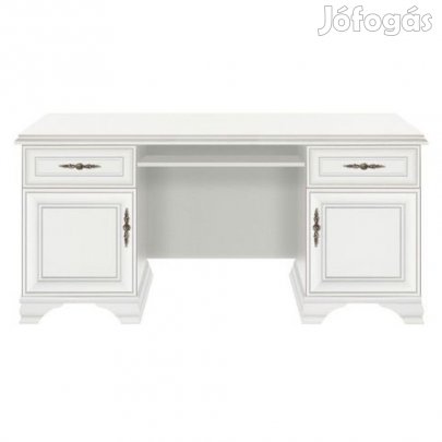 Fehér számítógépasztal S03902