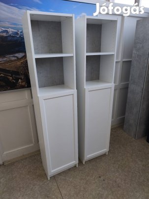 Fehér színű álló 1ajtós szekrény