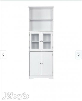Fehér tárolószekrény 