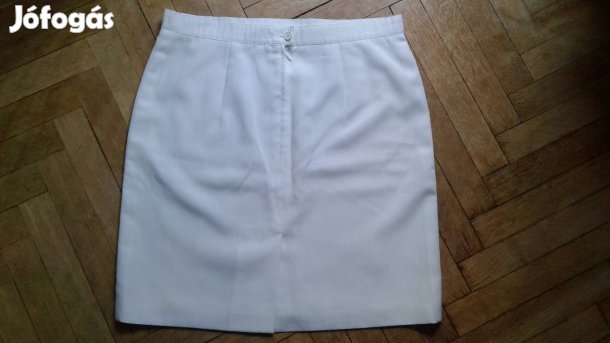 Fehér vászon szoknya 