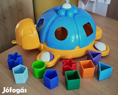 Fejlesztő ügyességi játék csodateknős formakereső