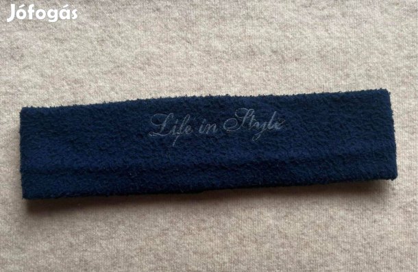 Fejpánt, fülvédő, polár, sötétkék