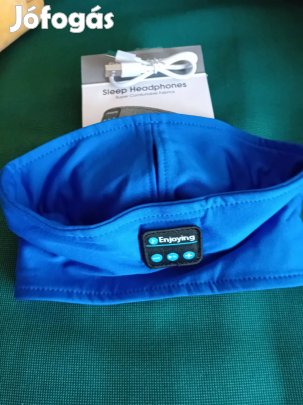 Fejpánt, szemtakaró beépített hangszóróval,bletooth,Újszerű!
