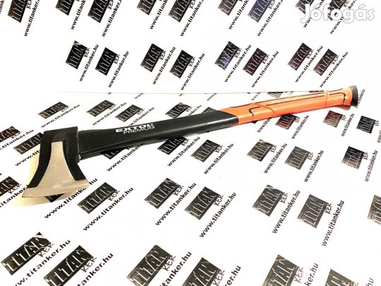 Fejsze üvegszálas nyelű hasító fejsze 1000g 600m hosszú gumis markolat