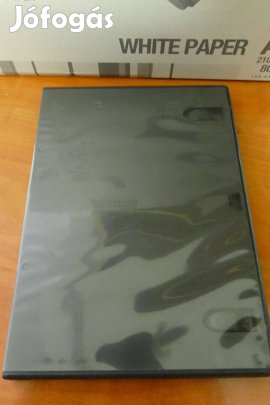 Fekete 2-es dupla DVD tok