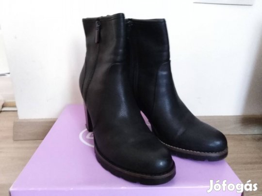 Fekete 39-es bokacsizma