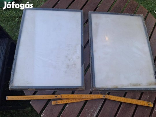 Fekete 40*30 cm két darab fénykép, kép tartó 1800Ft/darabáron eladó