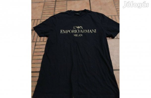 Fekete Armani póló L