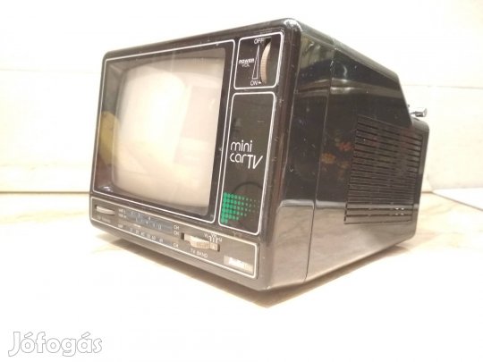 Fekete-Fehér Retro Mini Tv Hibátlan,Újszerű Bp.IV